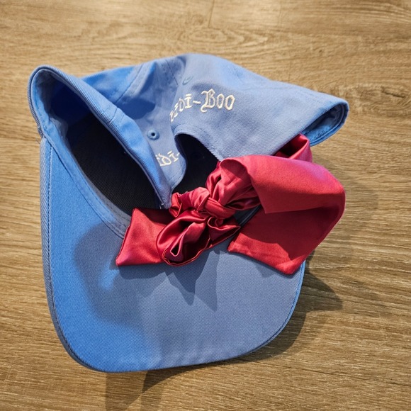 Disney Cakeworthy Cinderella Blue Bow Tie Back Baseball Cap Hat Adjustable main image 5